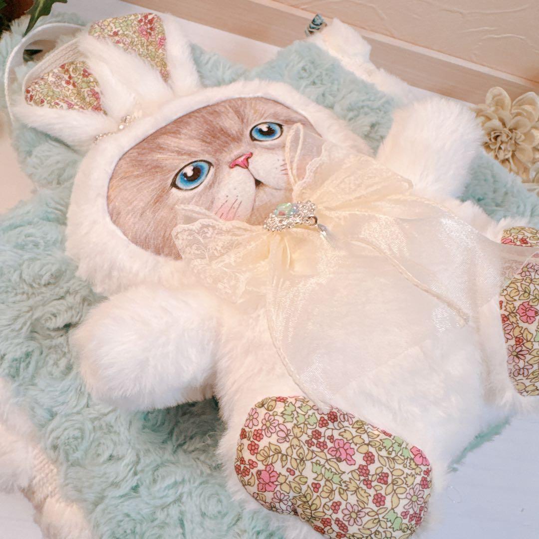 さ*ー様 コヤンイサムチョン♡新作bigうさルミちゃん薔薇ファー＆インド刺繍トー