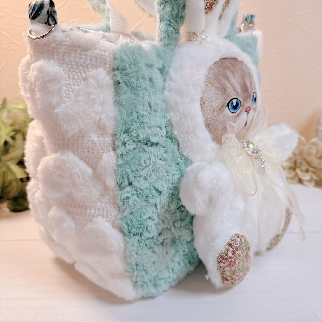 さ*ー様 コヤンイサムチョン♡新作bigうさルミちゃん薔薇ファー＆インド刺繍トー