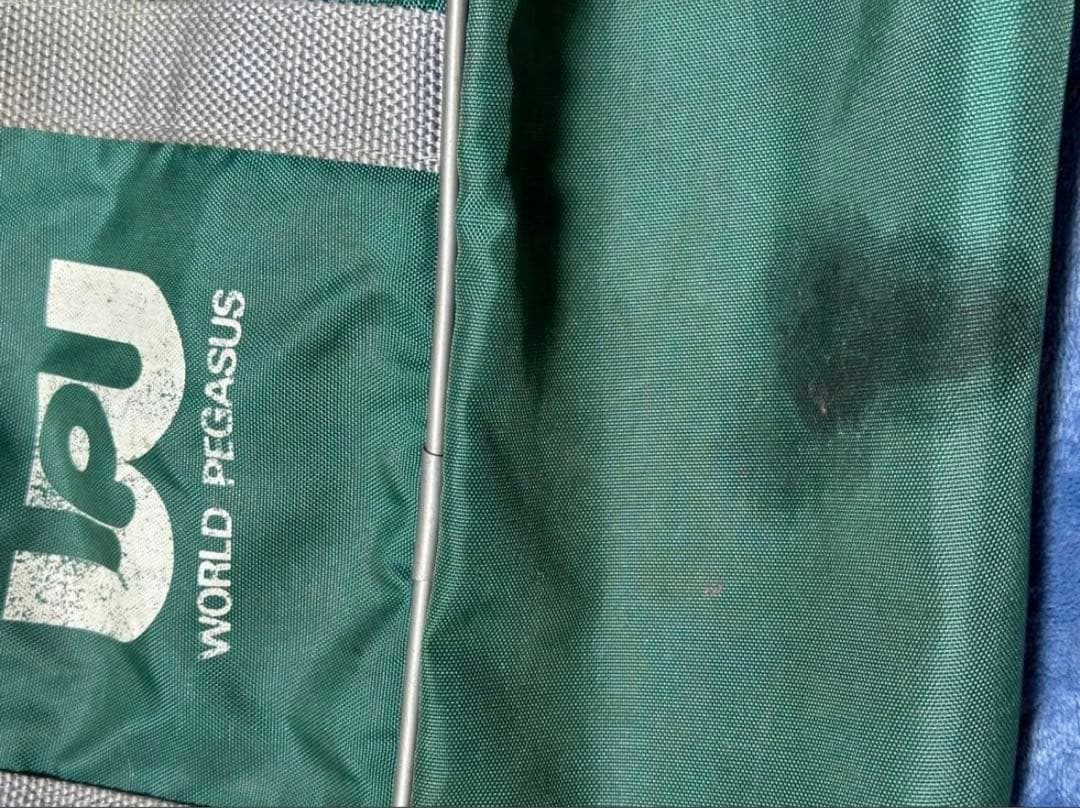 ワールドペガサス　ワッペ スクバ 緑　トートバッグ