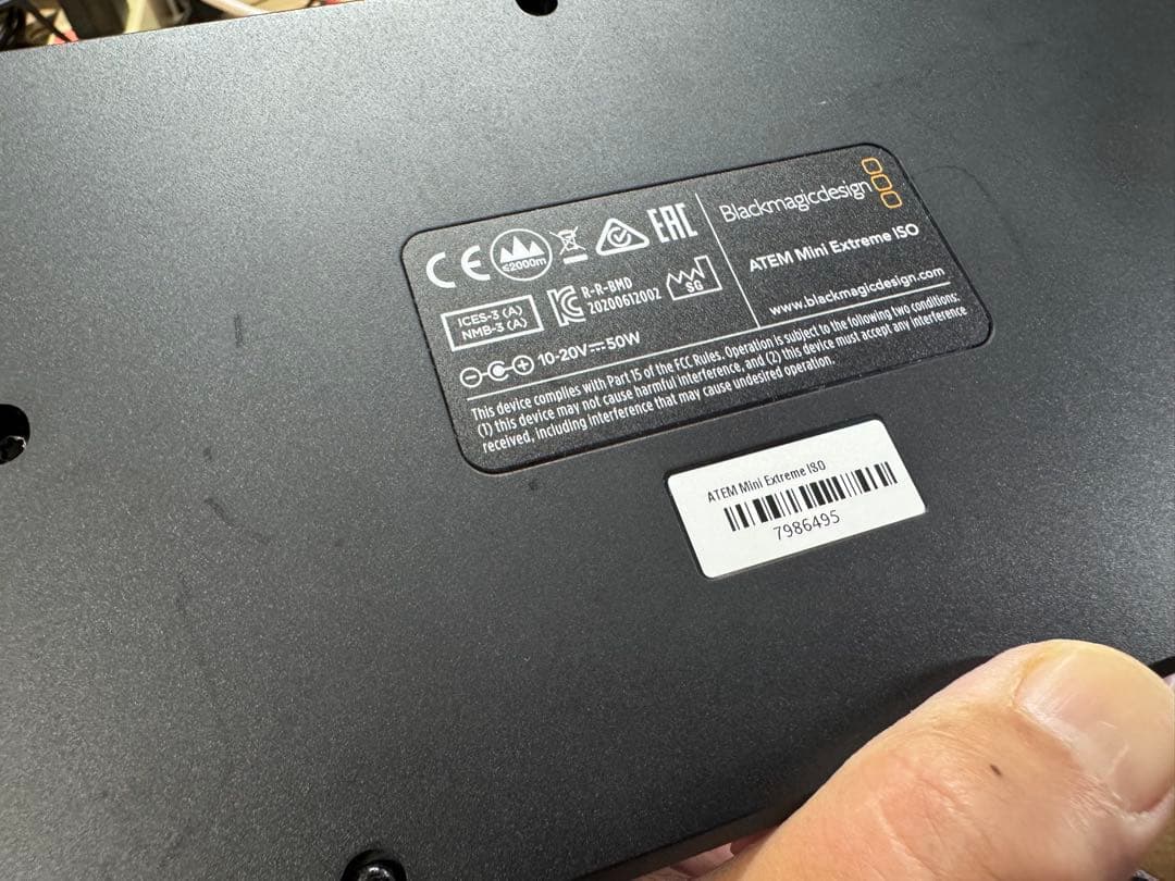 訳あり★ATEM Mini Extreme ISO 機能充実で満足度高！