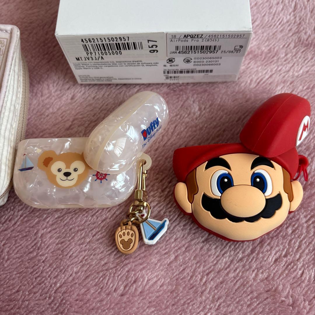 Apple AirPods Pro 2ケースカバー2個付き