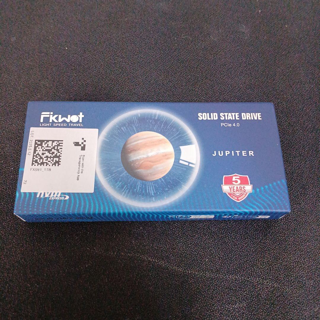 内蔵型SSD Fikwot FX991 1TB SSD PCIe 4.0