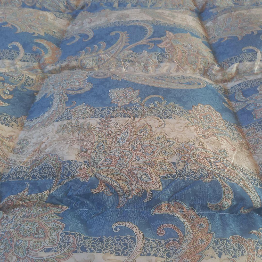 羽毛布団 増量 SDGS リフレッシュ羽毛 高密度生地 清潔 安心 日本製B⑪