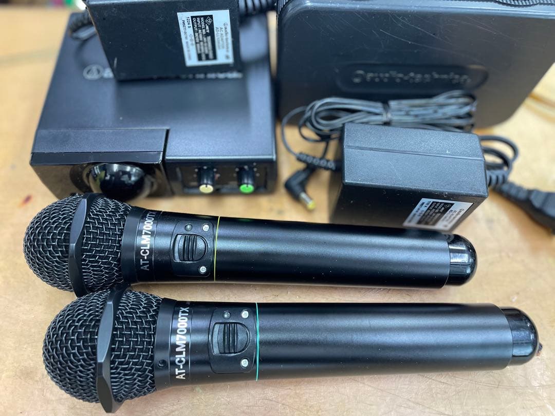 オーディオテクニカ製赤外線ワイヤレスマイクセットCR 700+CLM7000TX