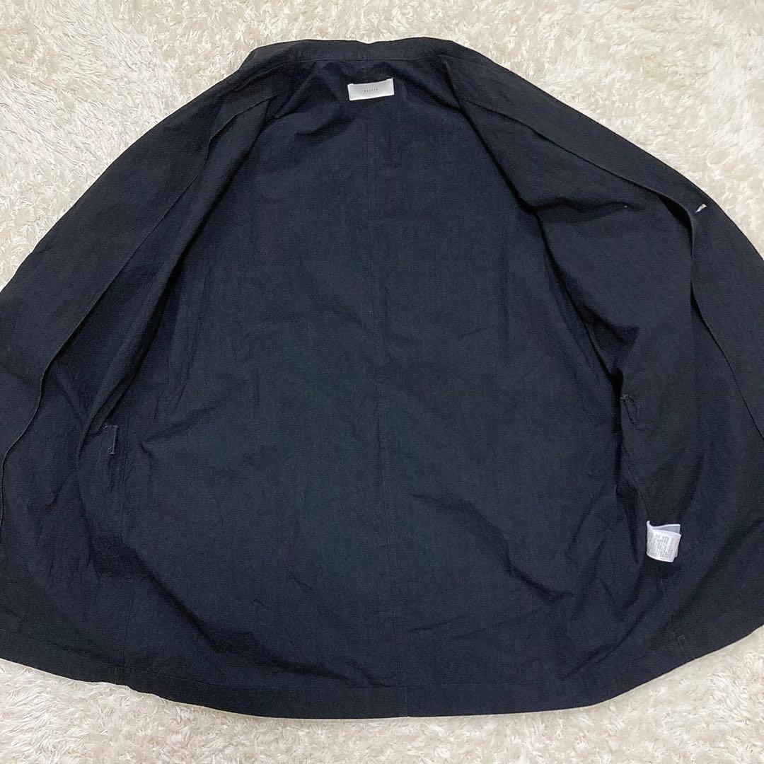 2025 かぐれ コットンテーラードジャケット ユニセックス 黒 2