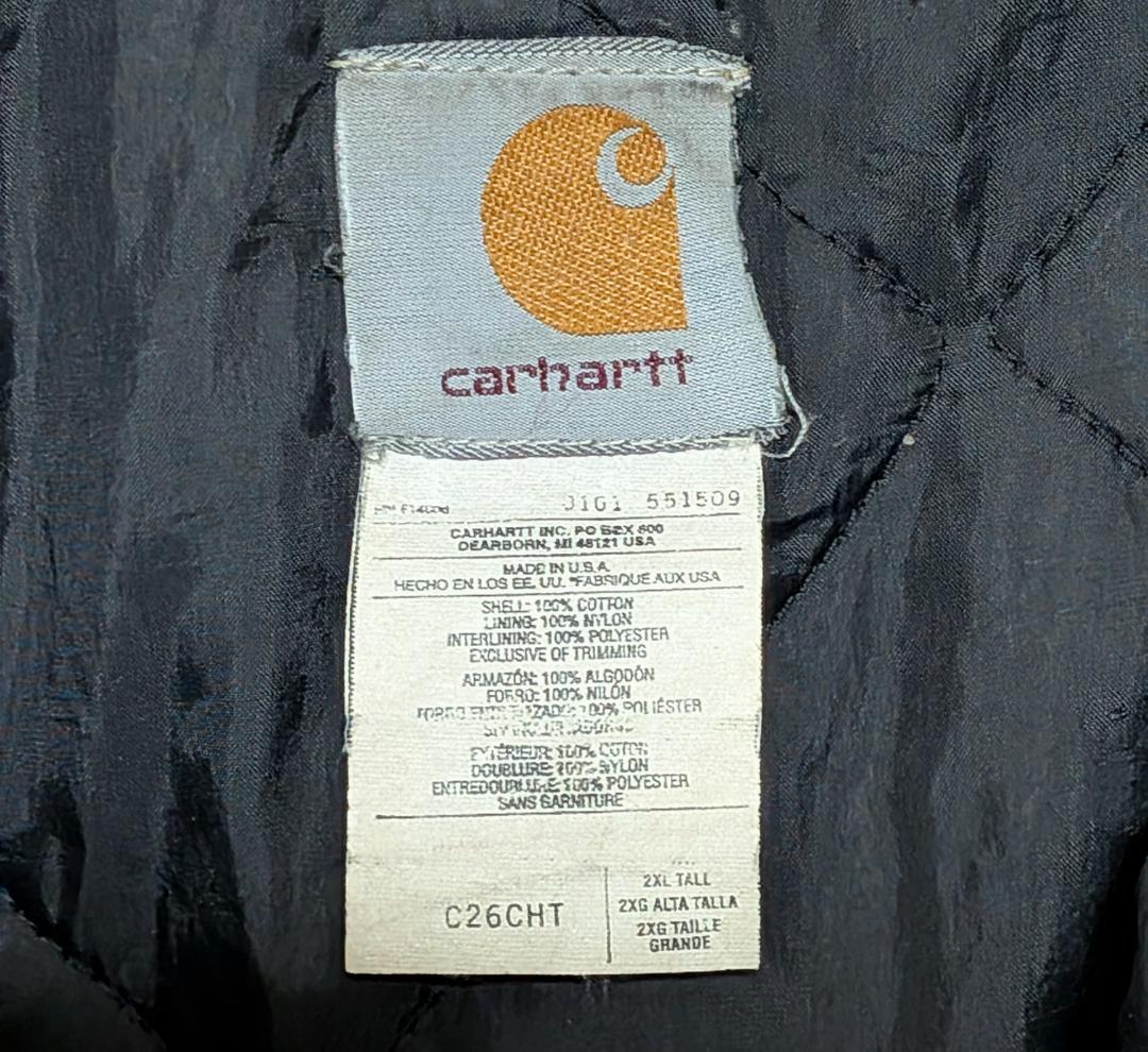 carhartt　トラディショナルジャケット　ブラウン　2XL　古着