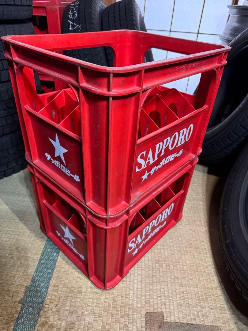 サッポロビール ビールケース 4個セット