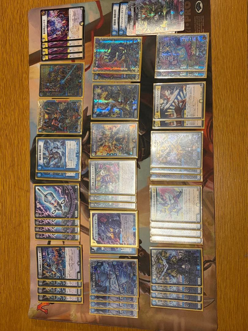 デュエルマスターズ プレイマット・デッキケース・スリーブセット　引退品