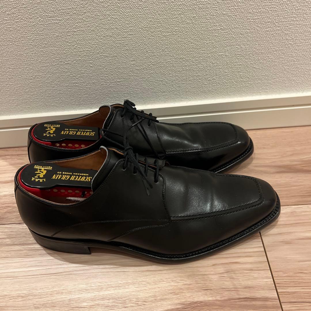 【美品】スコッチグレイン BelHomme レザー 25cm シューツリーつき