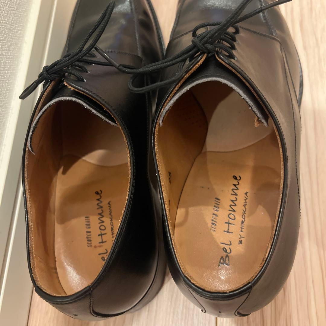 【美品】スコッチグレイン BelHomme レザー 25cm シューツリーつき