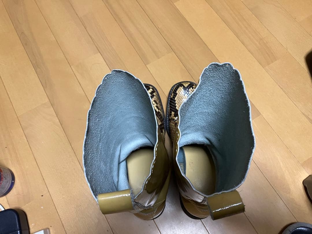 希少品undercover長靴レインブーツアンダーカバー24cmぐらい(XXS)