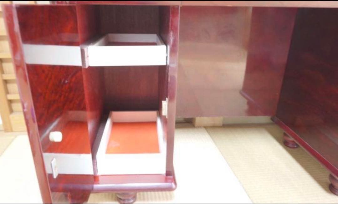 【nana】ヴィンテージ鏡台 フランスミラー丸二