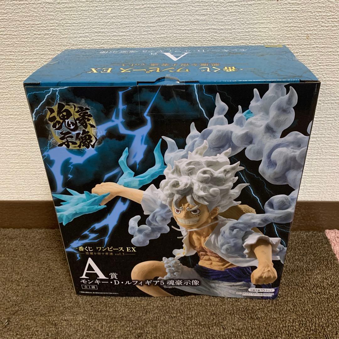 一番くじ　ワンピース　悪魔を宿す者達　A賞モンキー・D・ルフィ　ギア5