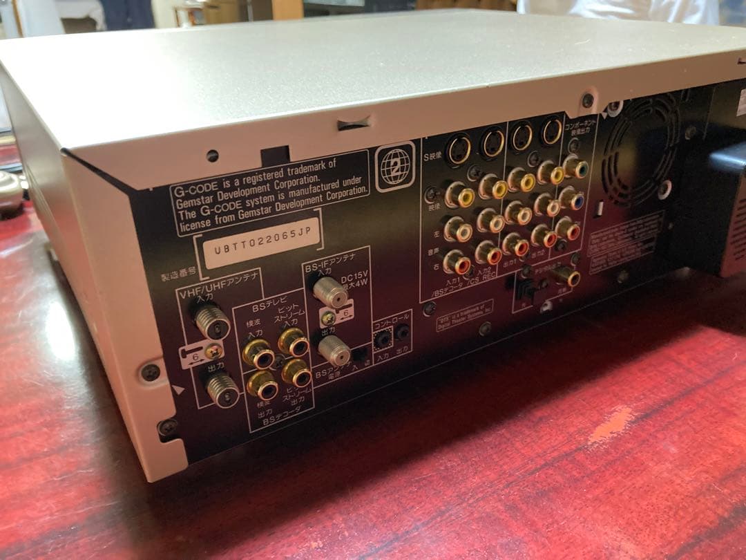 動作確認、【Pioneer DVR-1000】DVDレコーダー　リモコン取説付き