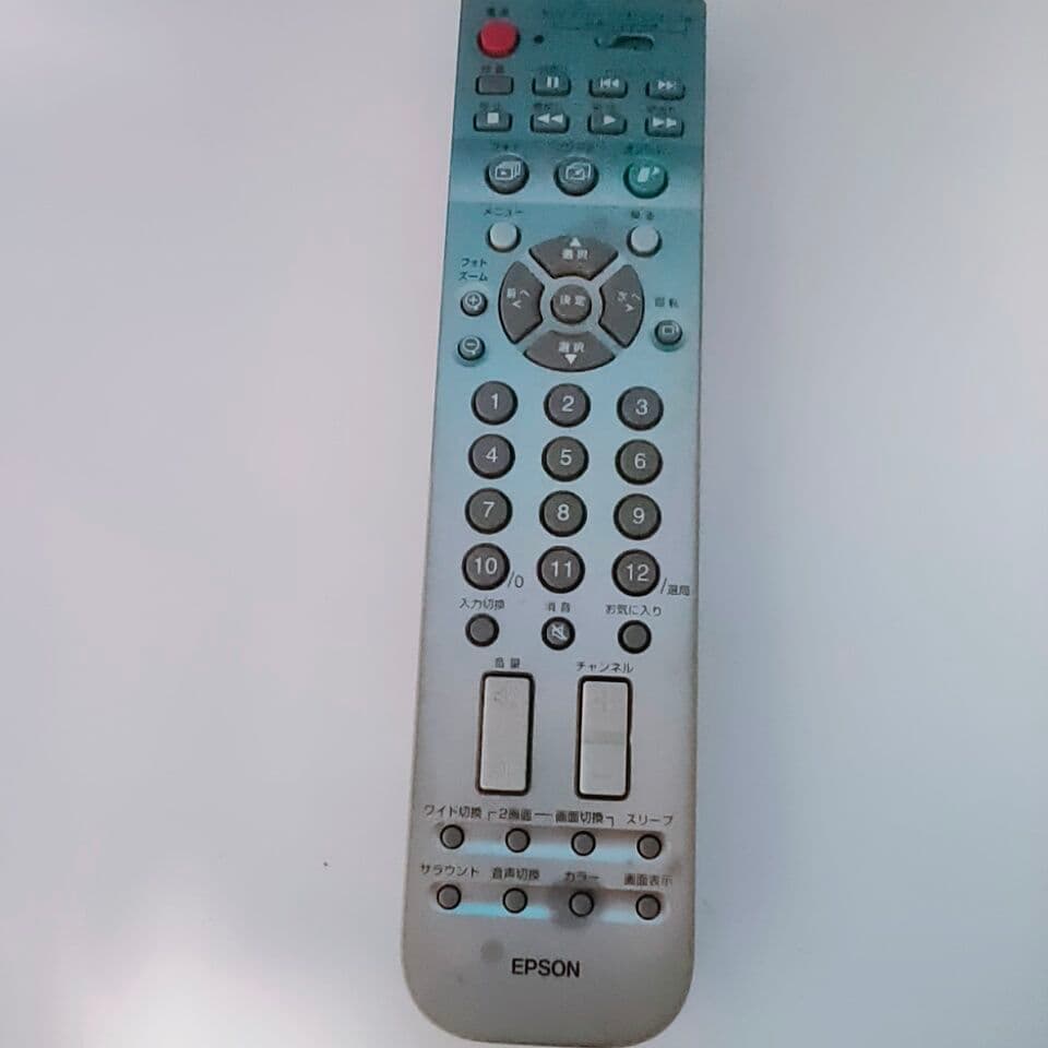 EPSON エプソン TVリモコン V12H007T15 動作品