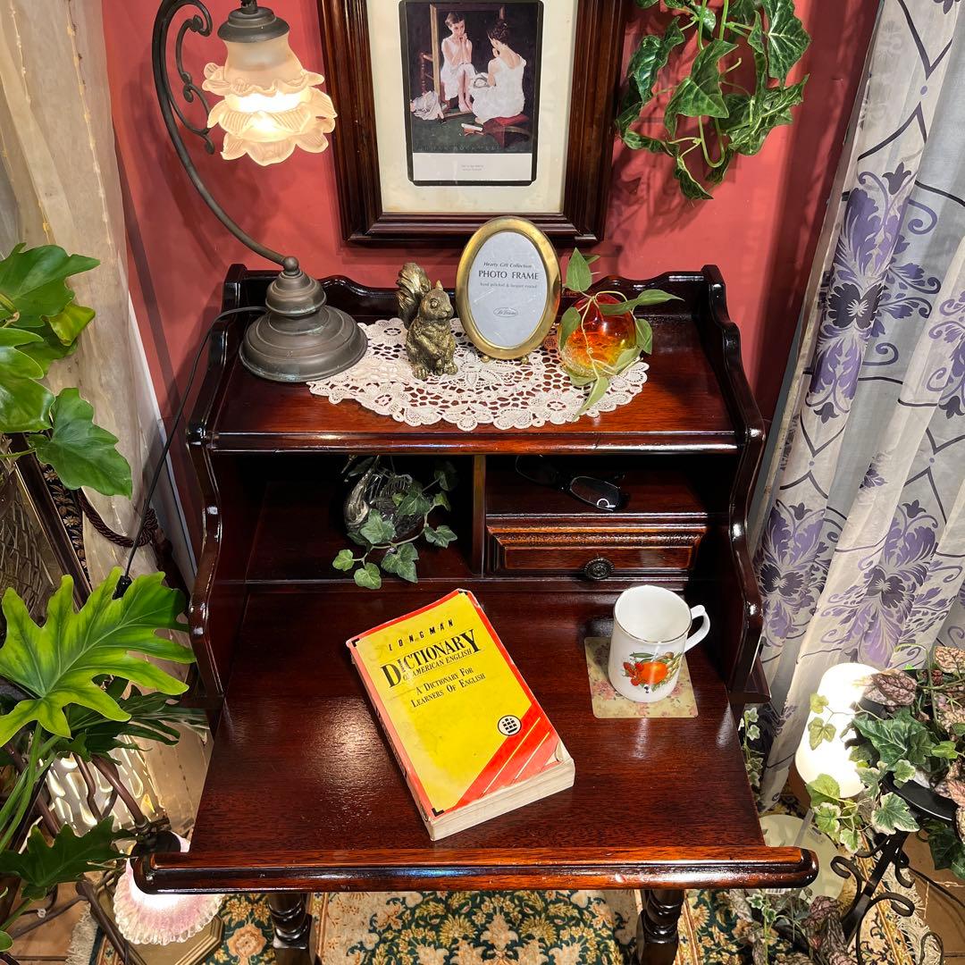 Sale 希少　７０s オールドカリモク　クラシカル　ライティングデスク