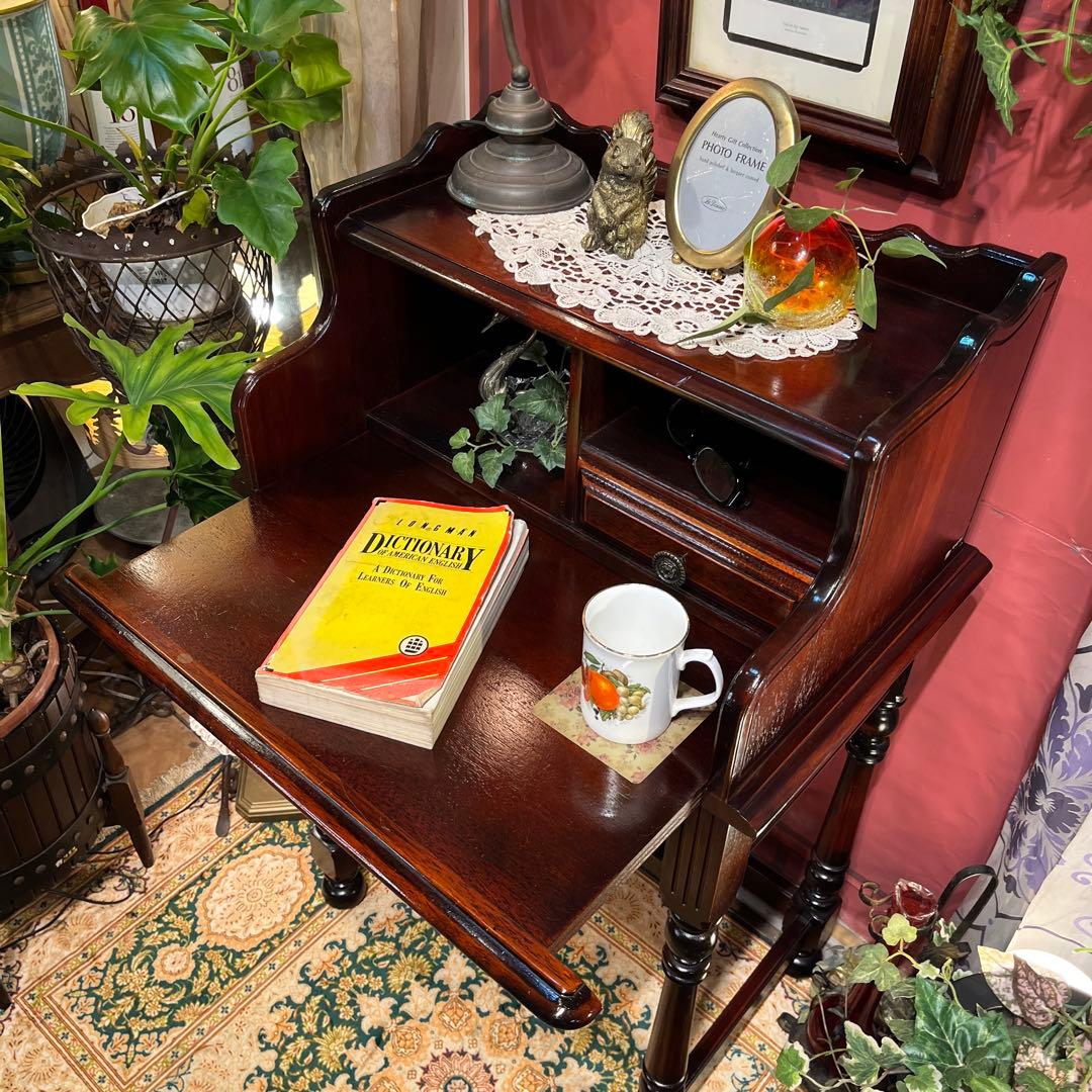 Sale 希少　７０s オールドカリモク　クラシカル　ライティングデスク