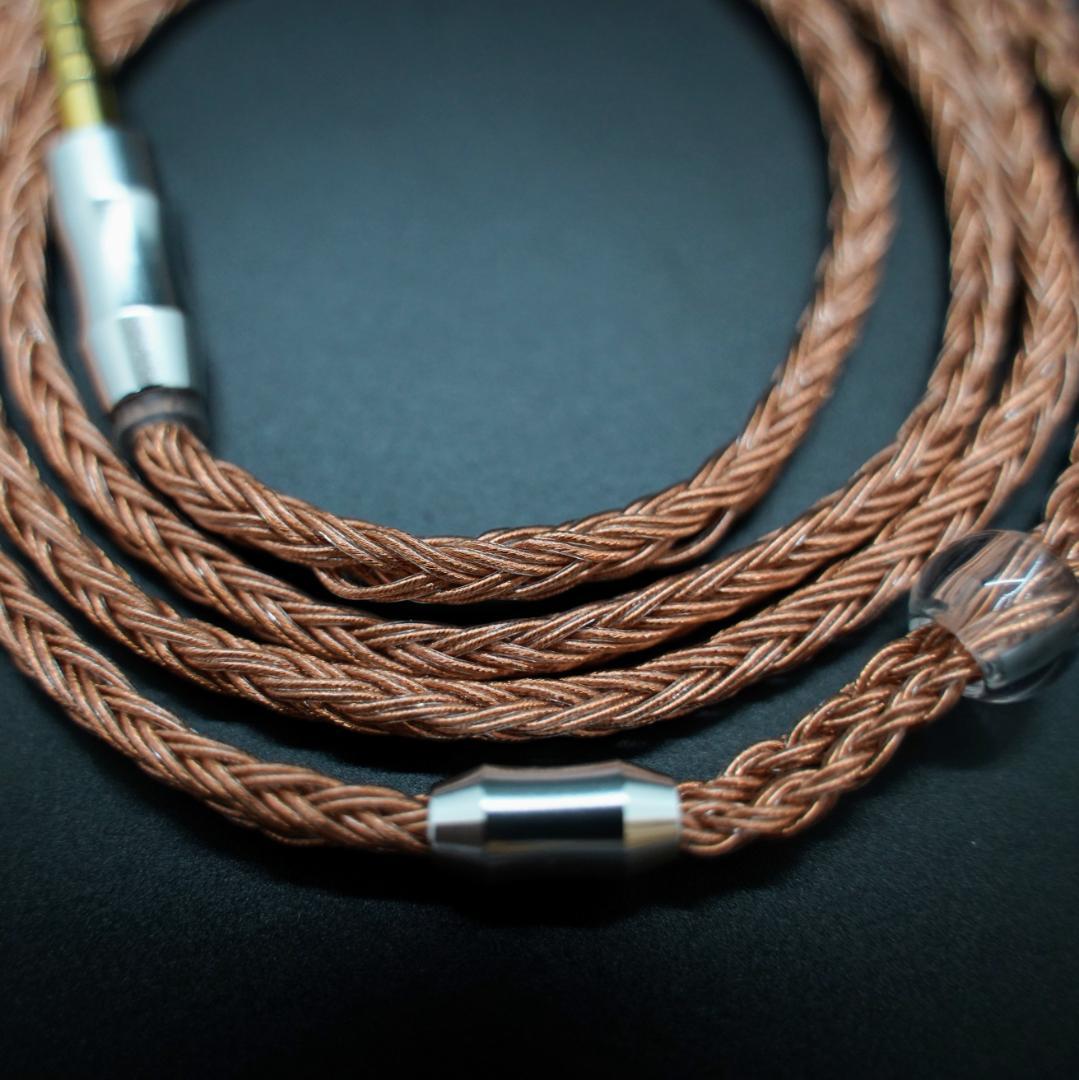 【1点のみ】16コア 7N高純度単結晶銅無メッキ CIEM 2Pin/4.4mm