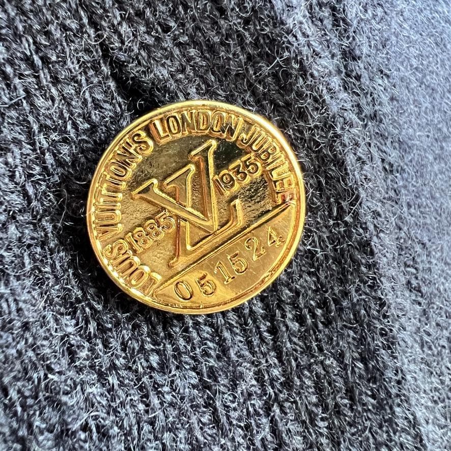 美品★LOUIS VUITTON★ロゴ★カシミヤ★ニットコート★カーディガン