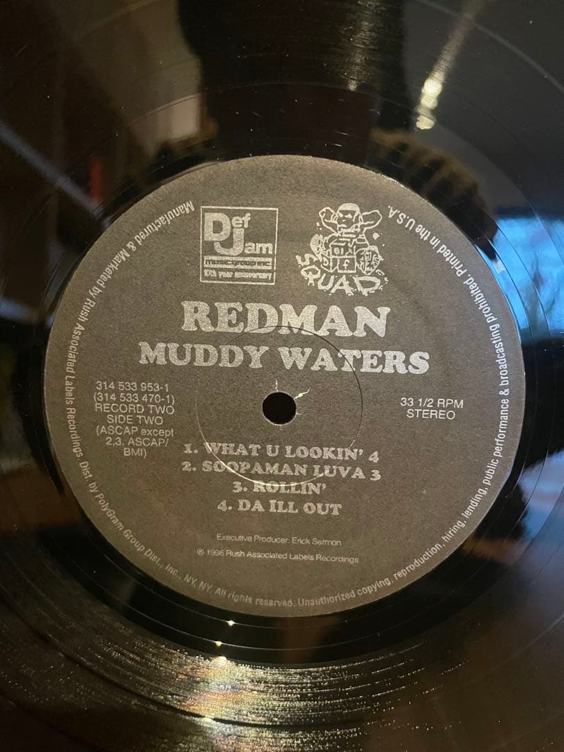 Redman Muddy Waters USオリジナル盤 1996年　LP