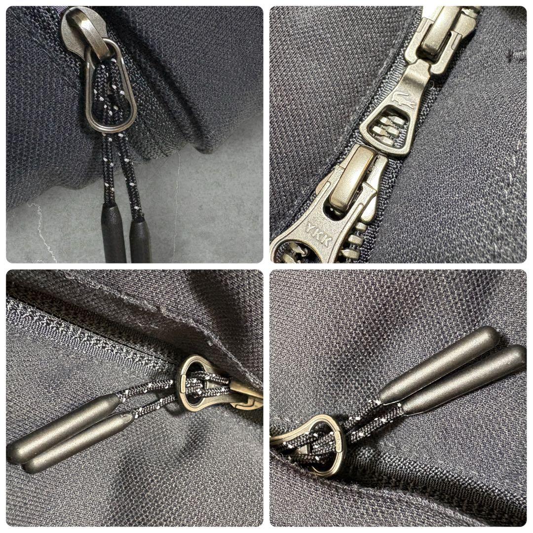 【未使用級✨】ラコステ ピケ ダウンベスト BH350EL 鹿の子 黒 FR48