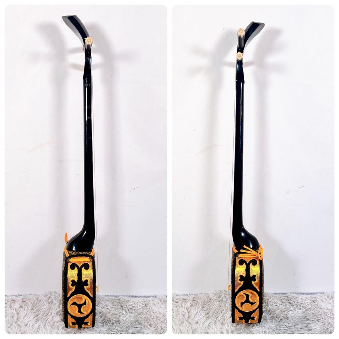 【良品】沖縄三線 三味線　人工　初心者オススメ ケース付