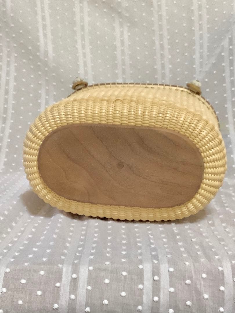 ナンタケットバスケット　ダブルワインオープンバスケット