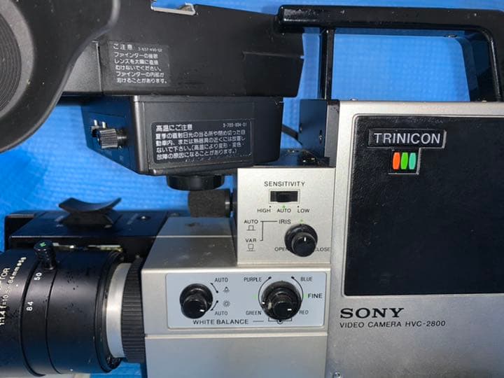 SONY製　ビデオカメラ　HVC-2800  1980年製　動作確認無し