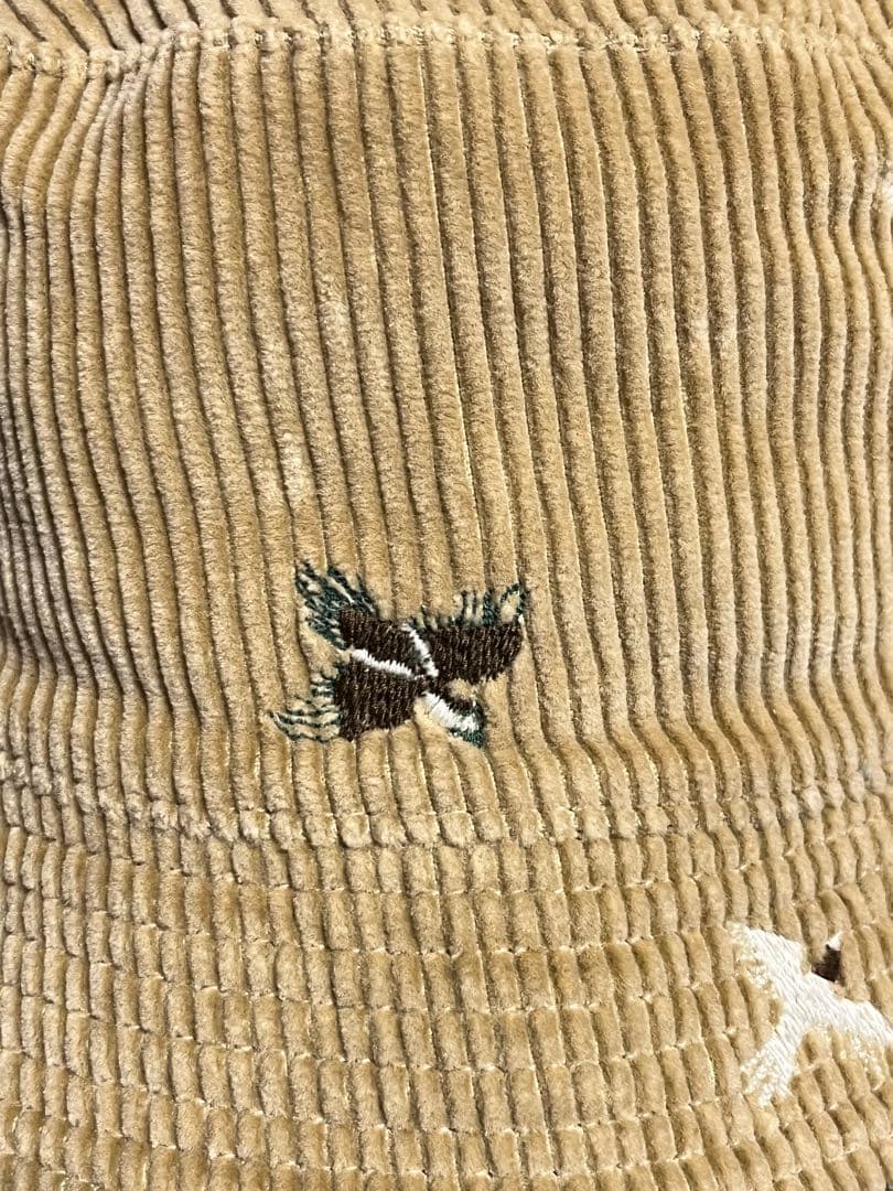 鳥柄POLO RALPH LAURENポロラルフローレンコーデュロイハット