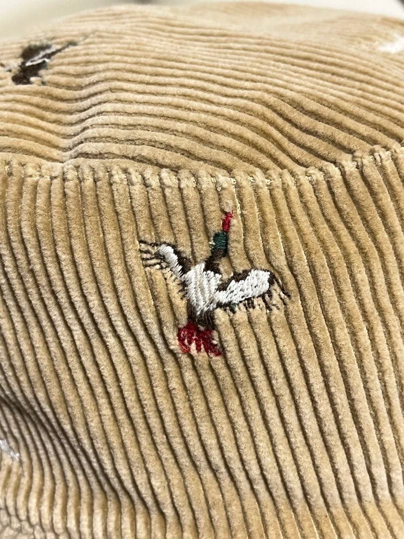 鳥柄POLO RALPH LAURENポロラルフローレンコーデュロイハット