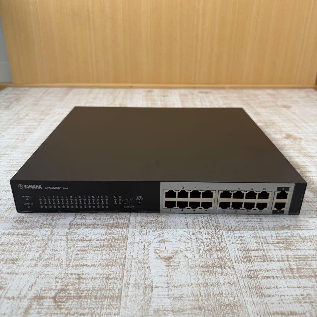 YAMAHA SWX2210P-18G ヤマハ　16ポート スイッチングハブ
