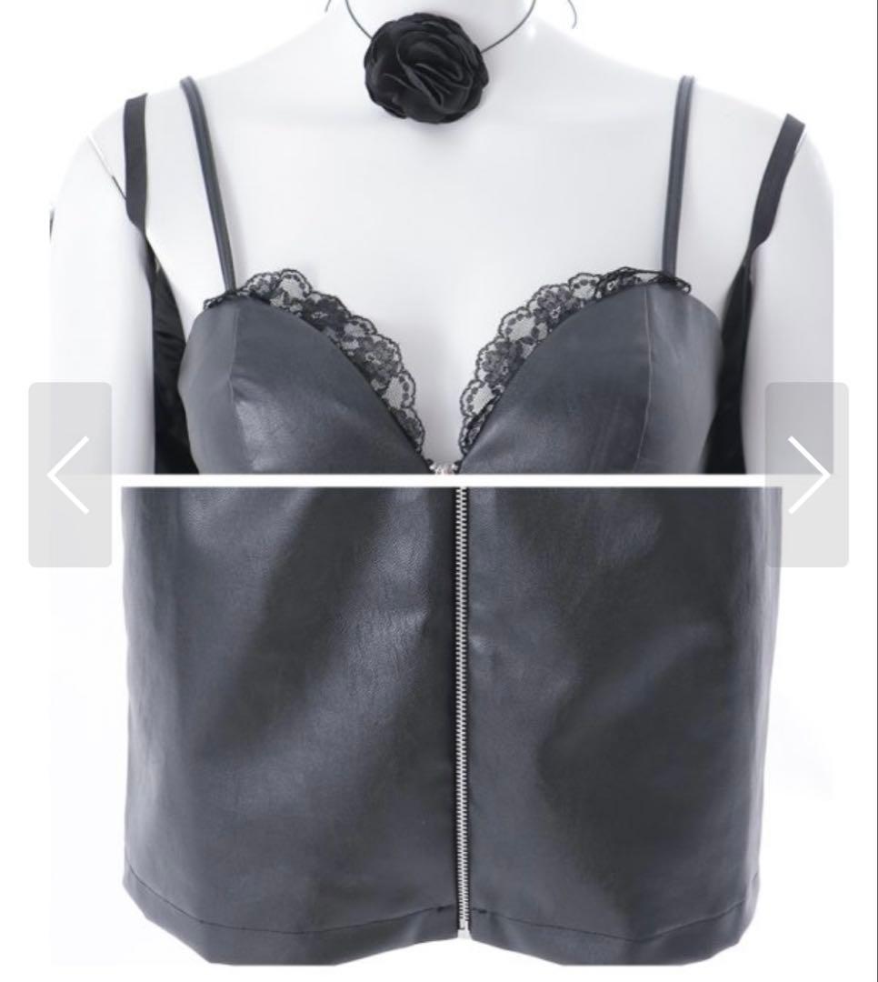 【即日発送】【ハロウィン】レザーデビルタイトワンピース【コスプレ7点セット】