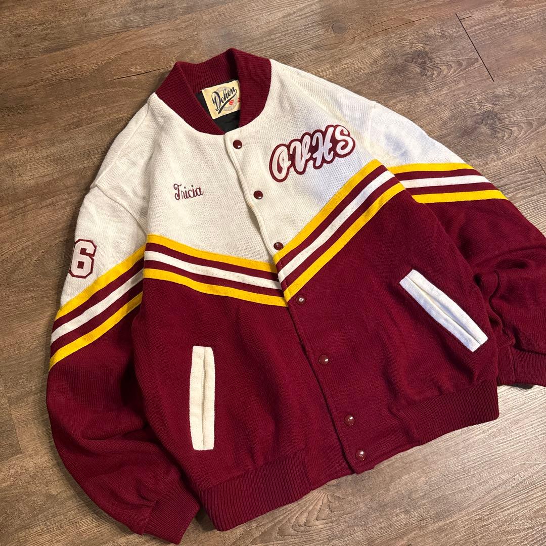 70s 80s スタジャン　アメカジ　ヴィンテージ　ワッペン　ホワイツビル