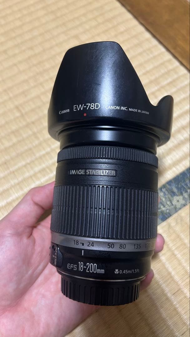 Canon EF-S 55-250mm & 18-55mm レンズセット