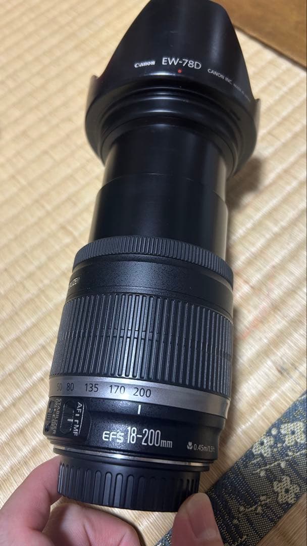 Canon EF-S 55-250mm & 18-55mm レンズセット