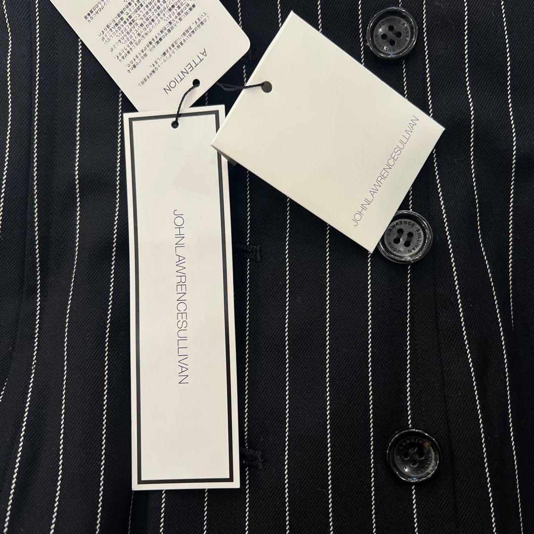 新品 JOHNLAWRENCESULLIVAN ストライプコルセットビスチェ