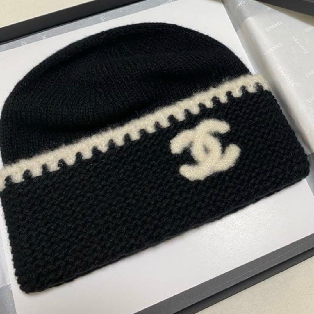 CHANEL ニット帽【即日発送】