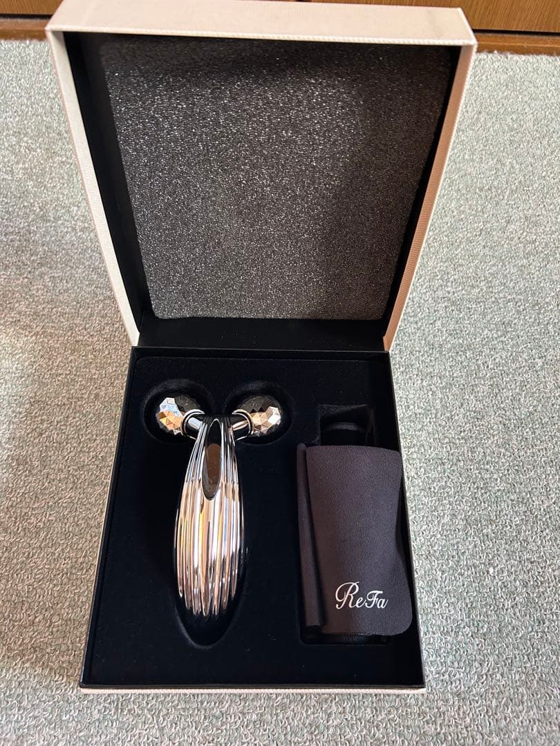 ReFa 美顔ローラー ダブルボール シルバー　新品　未使用