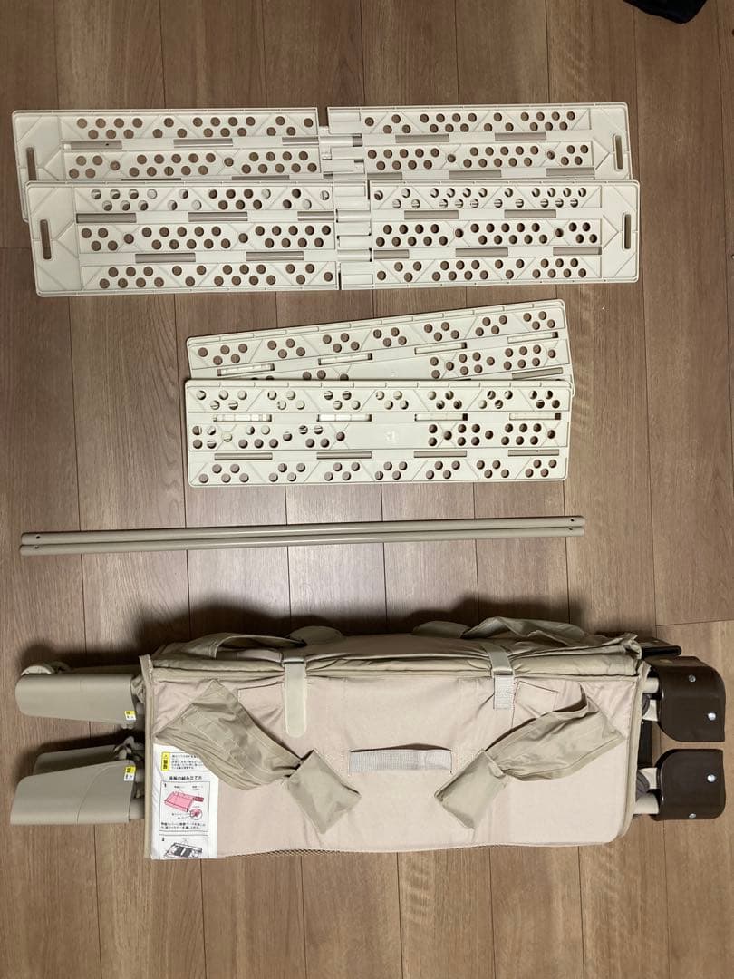 アップリカ　Aprica 折りたたみ式ベビーベッドココネルエアー　ココアブラウン