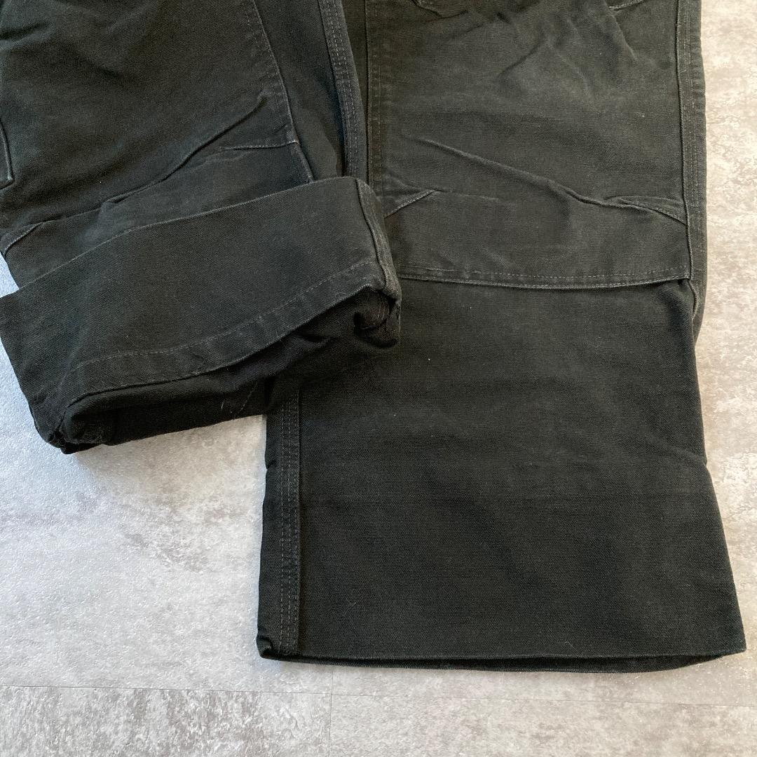 00sブラック カーゴパンツ カーハート 38×34
