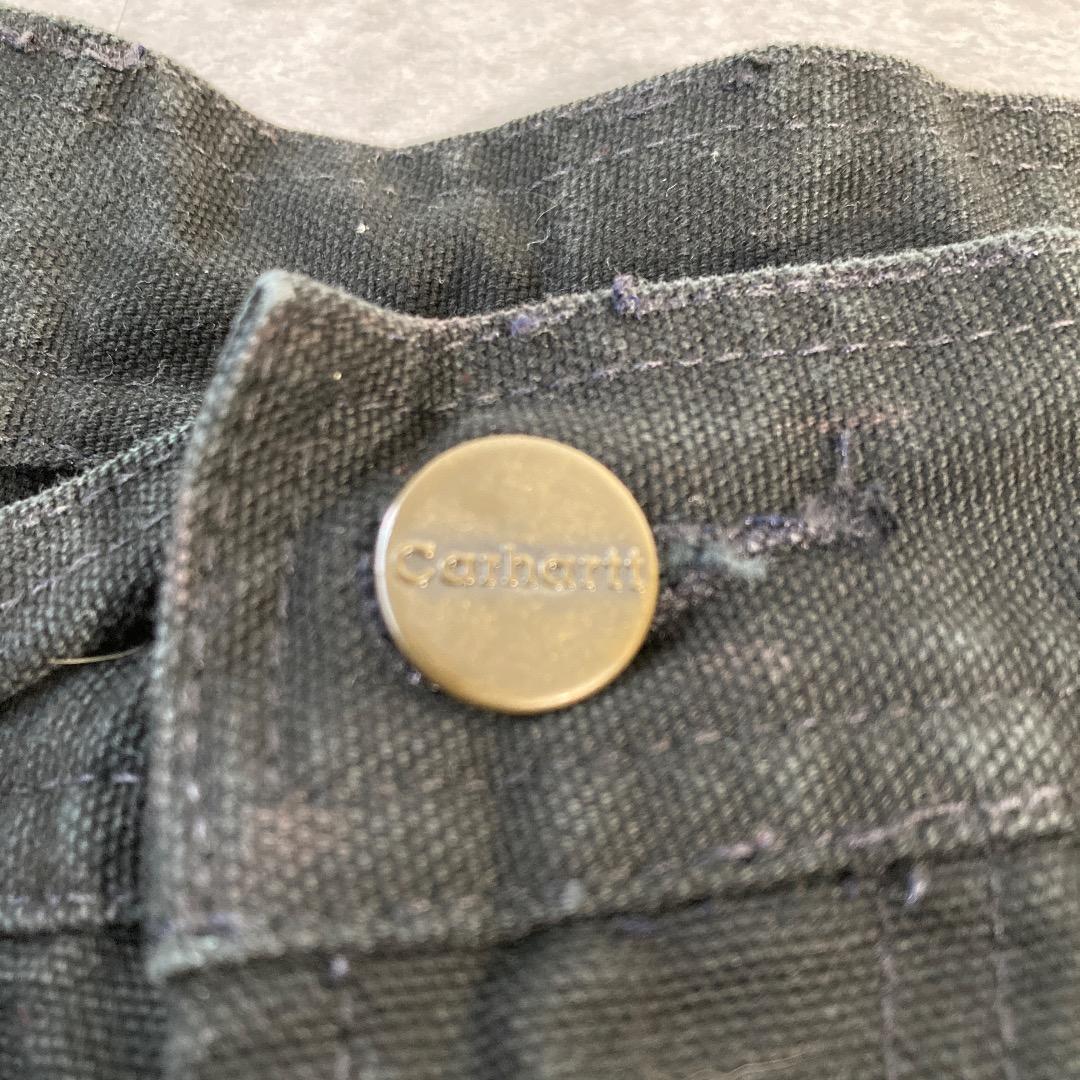 00sブラック カーゴパンツ カーハート 38×34