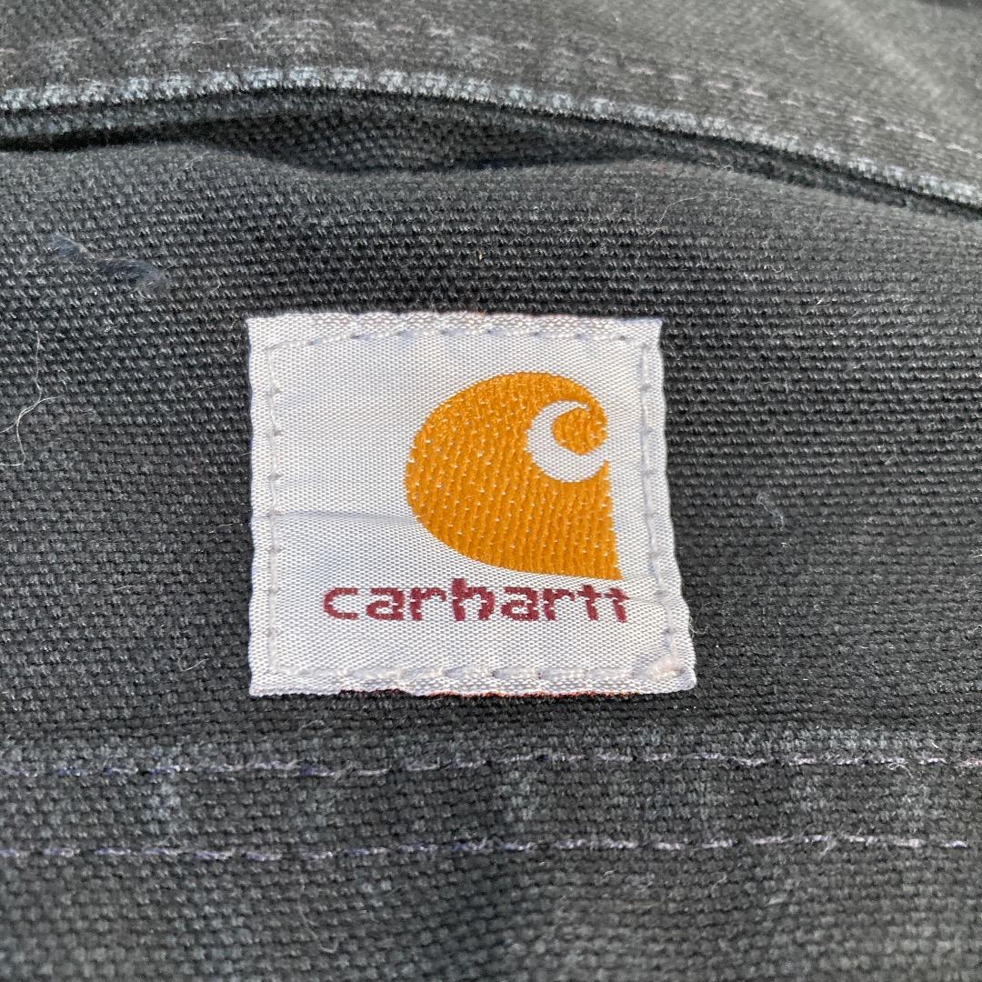 00sブラック カーゴパンツ カーハート 38×34