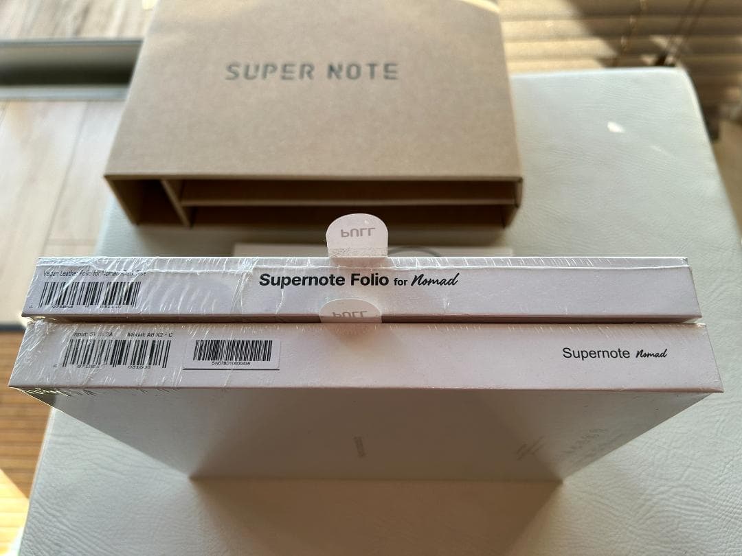 SUPER NOTE セット (Super Note & Folio)
