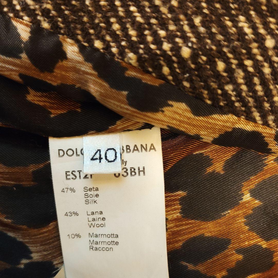 DOLCE & GABBANA テーラードジャケットwoman's size40