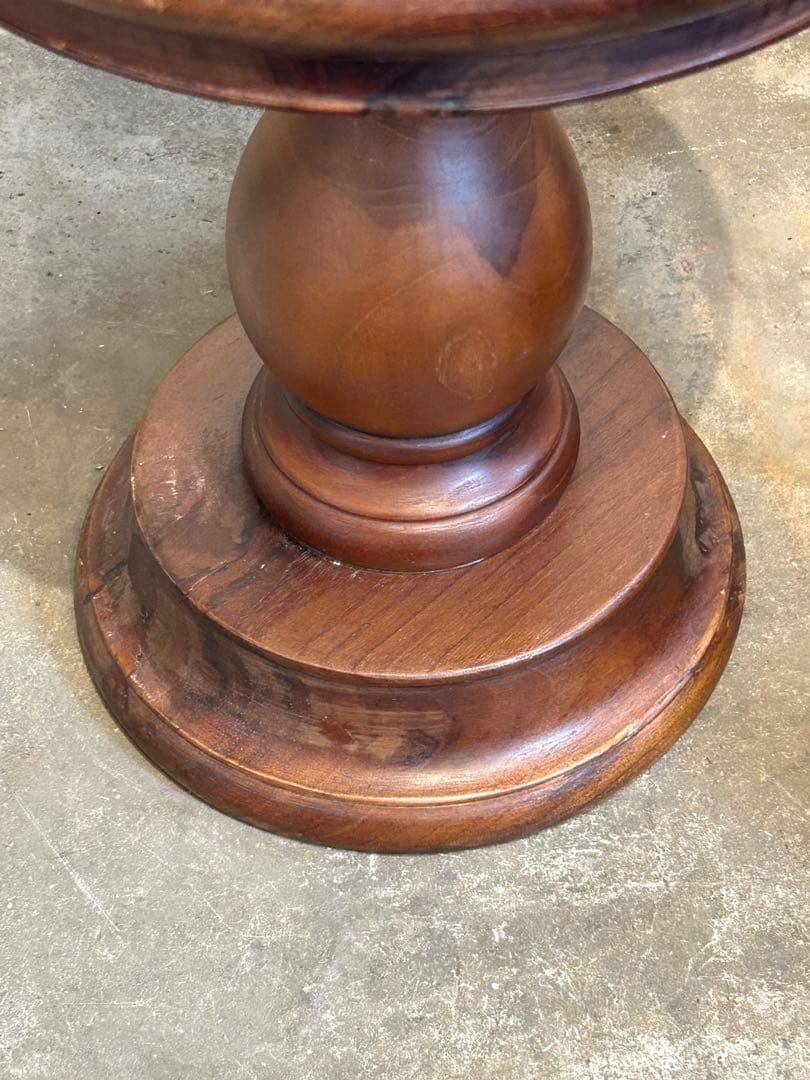 ウッドラウンドサイドテーブル【monoroom町田】