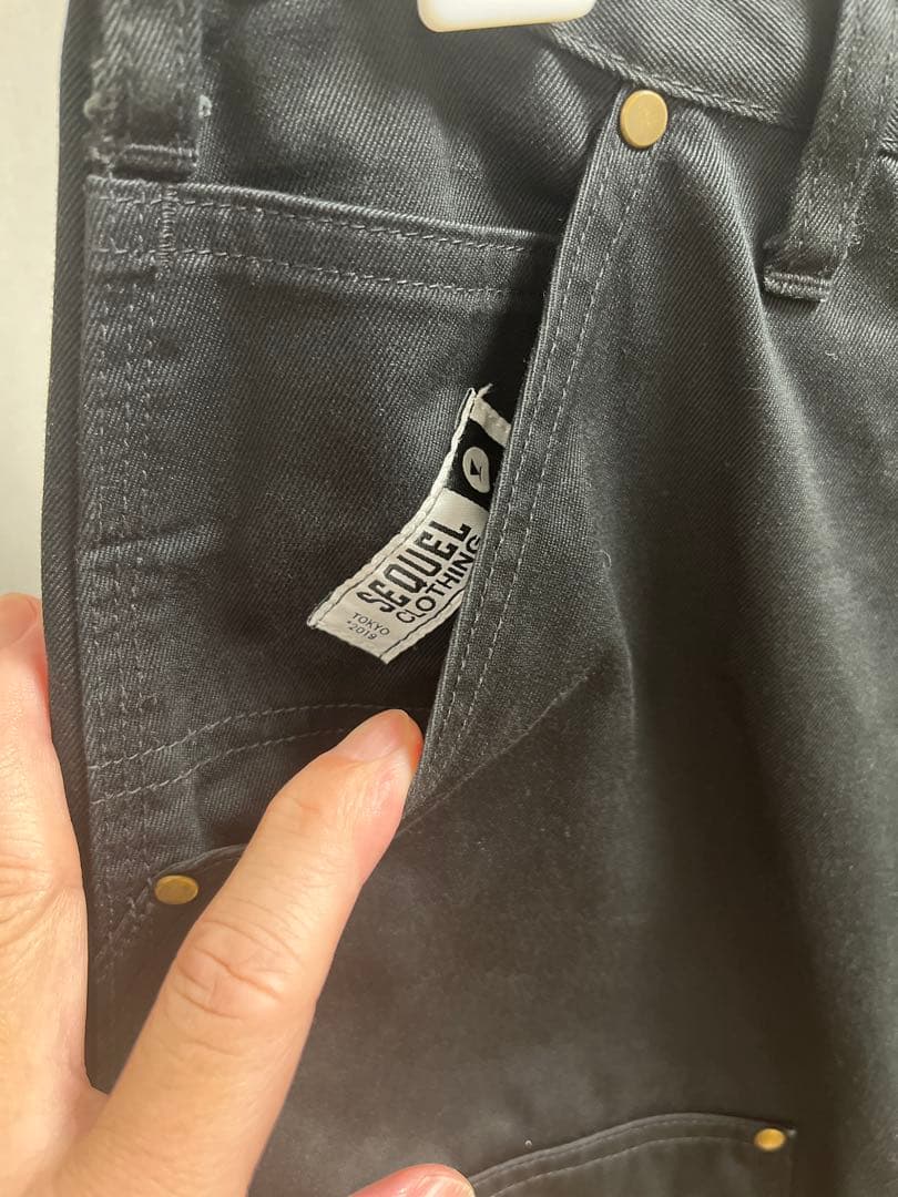 シークウエル　SEQUEL　フラグメント　ペインターパンツ　TYPE-P