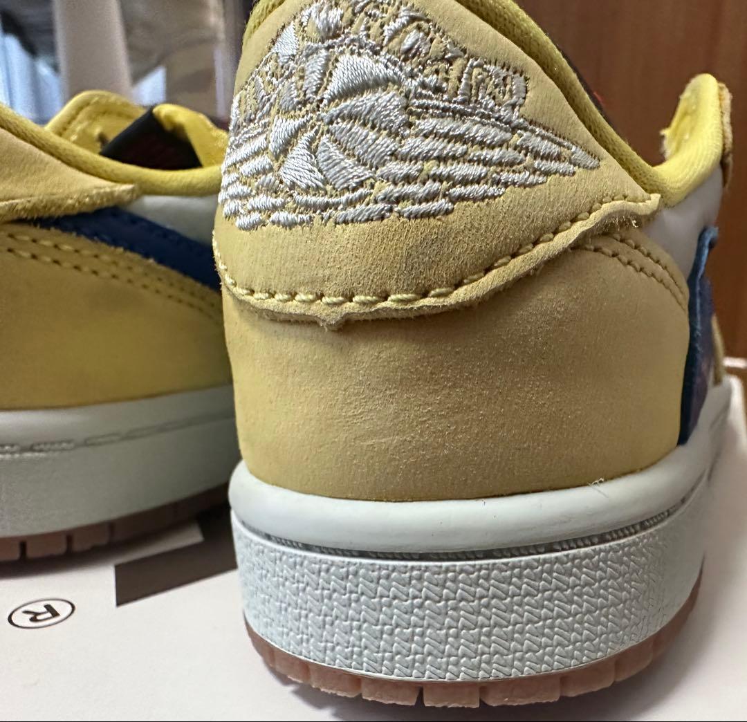 20㌢Travis Scott×Nike PS Jordan 1 Canary