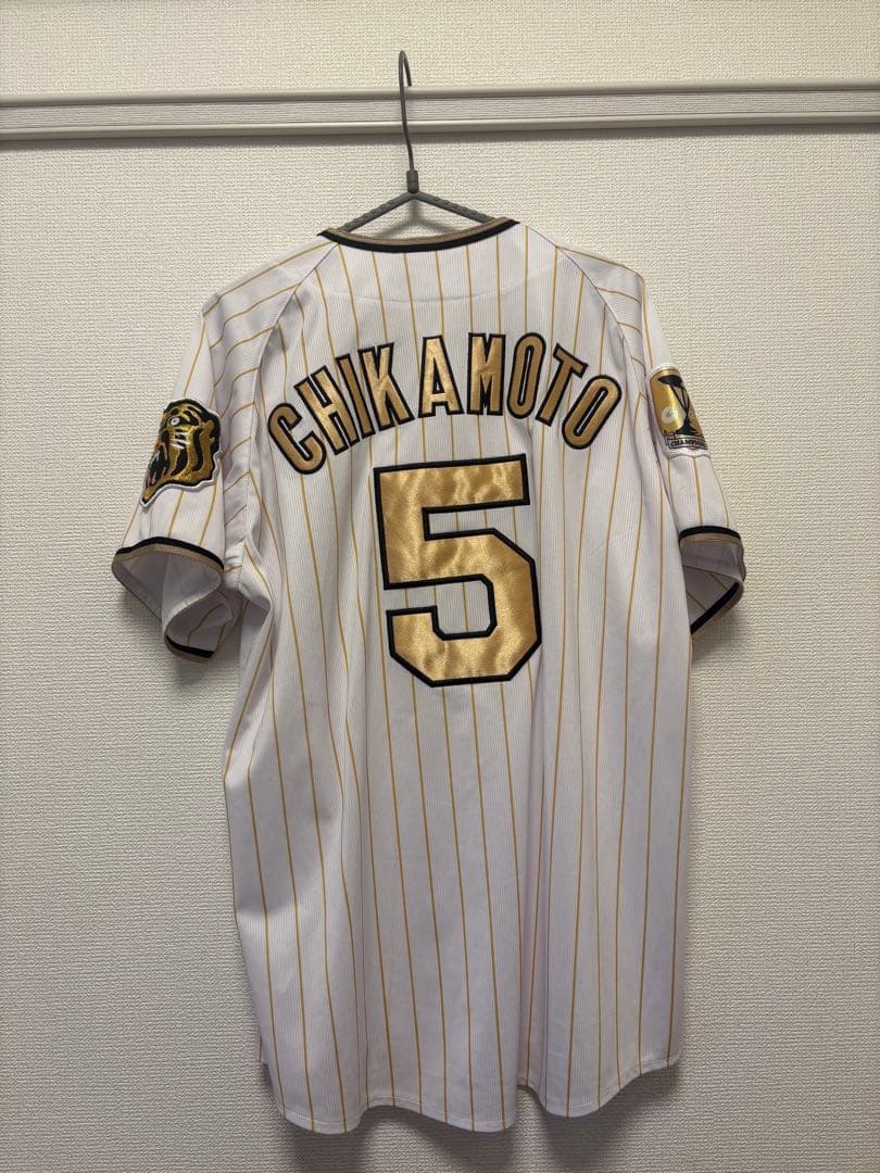 阪神タイガース チャンピオンユニフォーム Lサイズ 近本光司