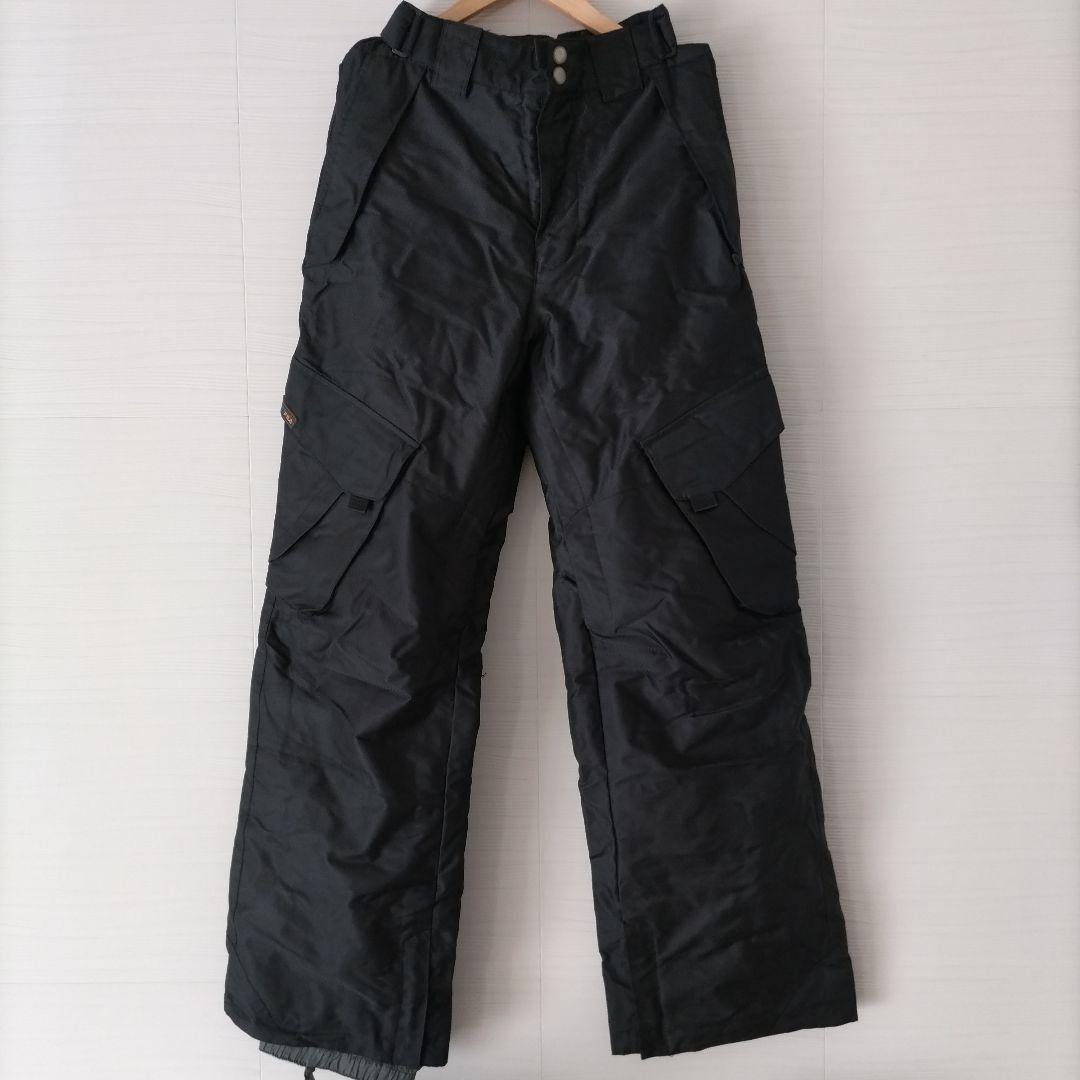 FILA ウィンタースポーツ ジャケットとパンツ セット ブラック　スノボー