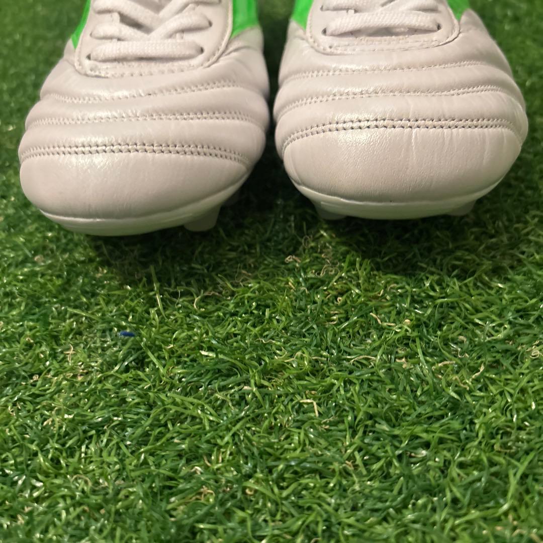 Mizuno Morelia （モレリア）サッカースパイク限定足グレー/グリーン